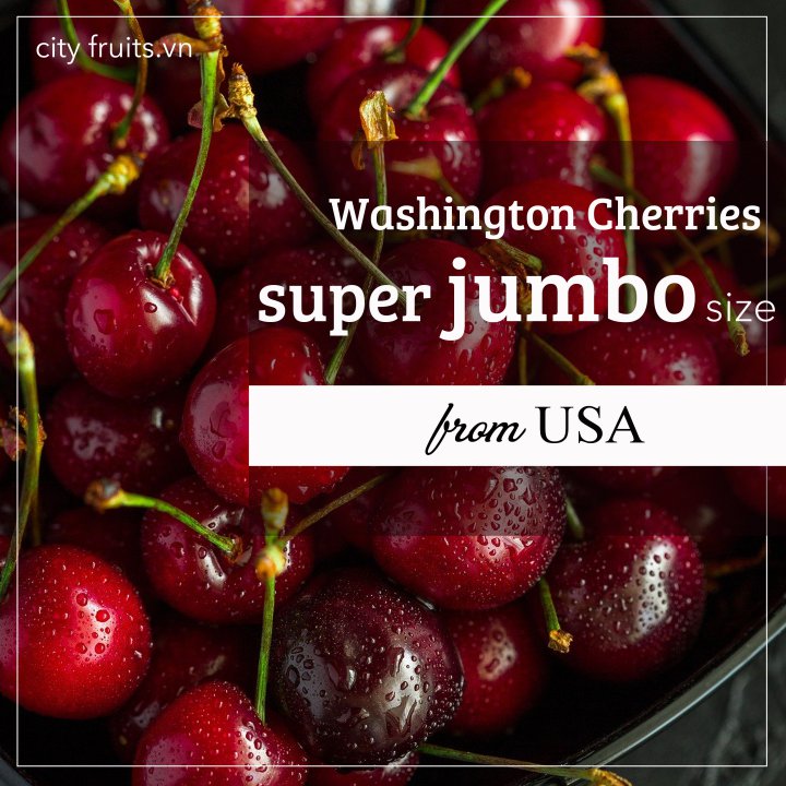Cherries Mỹ size 8.5 l Washington (1kg)